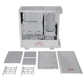 Gabinete Gamer XPG Invader, Mid Tower, ARGB, com FAN, Lateral em Vidro, Branco - 75260033