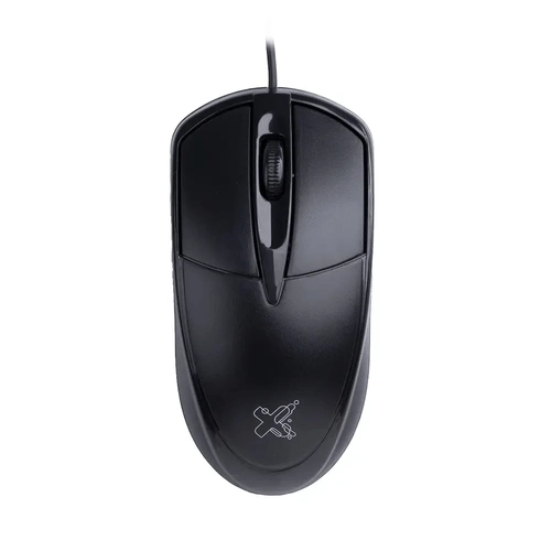 Mouse Universitário Com Fio 1200 DPI Preto USB 2.0 Maxprint 60000134