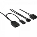 Kit 3 Coolers Aerocool Saturn 12 Pro Argb + Hub + Controle
