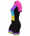 Macaquinho de Ciclismo Feminino Flor de Cera