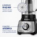 Liq Mondial Turbo 3l 12vel 1100w C/ Filtro L-1100 - 5877-01