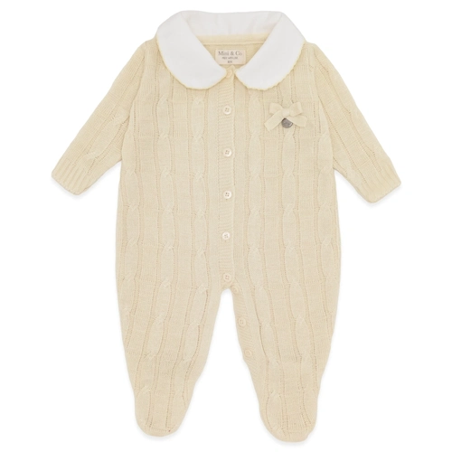 Macacão Manga Longa Chantilly Gola - Feminino