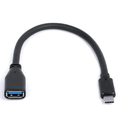 Cabo Adaptador Otg Usb Tipo c para Usb Femea - 15 Cm - Ausbotg