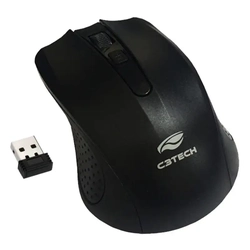Mouse C3 Tech S/fio Rc Nano Black M-w20bk