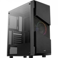 Gabinete Gamer Aerocool Mid Tower Menace Saturn Frgb Preto