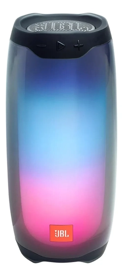 Caixa de Som JBL Pulse 4 Bluetooth Portátil com Iluminação LED e Som 360°