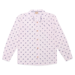 Camisa Manga Longa Cachorrinhos Milon - Masculina