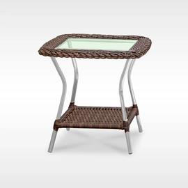 Mesa Lateral em Fibra Sintética e Alumínio Imperatriz