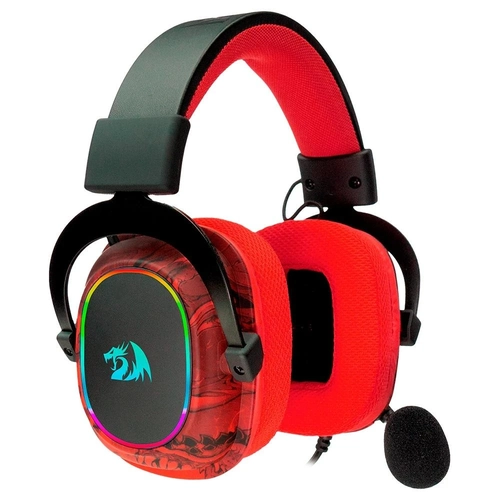 Headset Gamer Redragon Infernal Ryuji 7.1 Preto e Vermelho - ID-510RGB