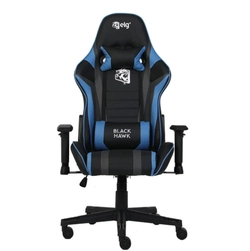 Cadeira Gamer, Black Hawk, Preta e Azul - CH05BKBL