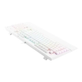 Teclado  Redragon Brahma PRO RGB Switch Marrom Branco - K586W-RGB-PRO-PT-BROWN