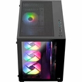 Gabinete Gamer Aerocool Dryft Preto Com 6 Fans Argb Mini-g-bk-v2