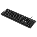 Teclado Multimidia Vinik Dynamic Circle ABNT2 Teclas Redondas Preto - DC100P