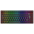 Teclado Gamer Mecanico Redragon Phantom Preto Switch Marrom - K629-RGB PT-BROWN