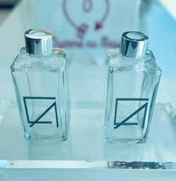 vidro difusor - Logo alto relevo inicial ou desenho