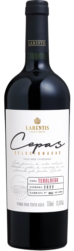 Larentis Teroldego Cepas Selecionadas 2022