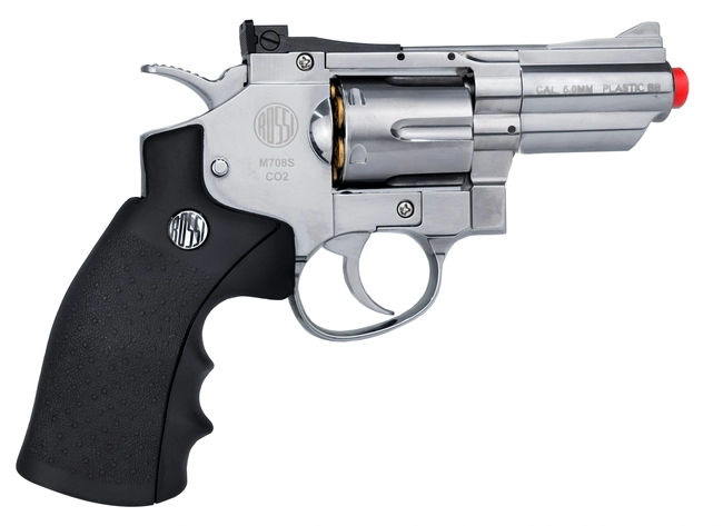 Revólver Pressão Airgun Wingun 708S 2Pol. CO2 4,5MM (Rossi)