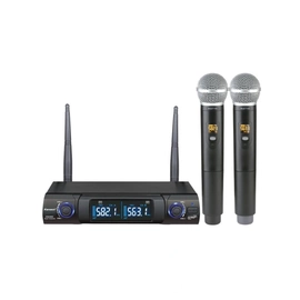 Microfone Sem Fio de Mao Duplo Uhf Ks248dm Karsect