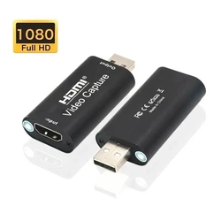 Adaptador Placa Captura Hdmi P/ Usb 2.0 Ref. Hc Uv-05 00709