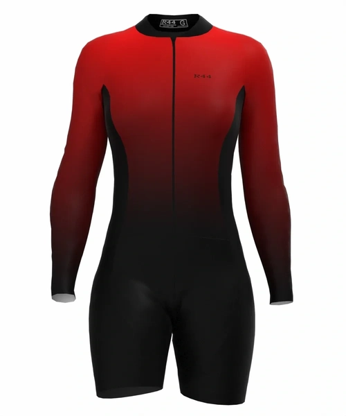 Macaquinho de Ciclismo Feminino Flor de Lis