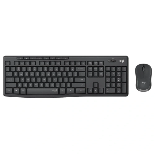 Kit Teclado e Mouse Sem Fio Logitech Mk295 Wireless Silent Preto - 920009793