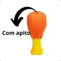 Brinquedo Mordedor Coxa de Frango