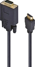 Cabo Conversor Hdmi 1.4 Macho P/ Vga 19 Pinos - 30cm