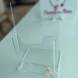 Porta Folderes P - Logo alto relevo inicial ou desenho