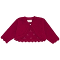 Bolero Avulso Tricot Vermelho - Feminino