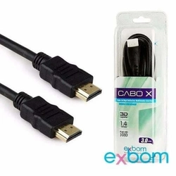 Cabo Hdmi 3m 1.4 3d (blister) Ref. 00105 Exbom