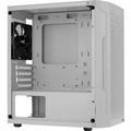 Gabinete Gamer Aerocool Trinity Mini Branco Lateral Em Vidro