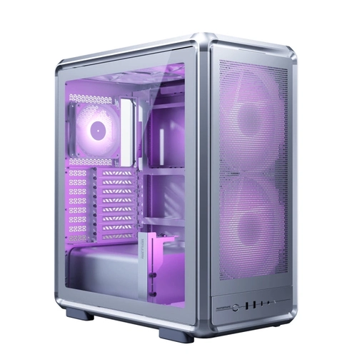 Gabinete Cooler Master Masterframe 500 Mesh-argb Silver    Mf500m-shnn-s01