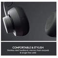 Headset Logitech Zone Wired Microsoft Teams Vc 981-000871