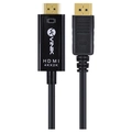 Cabo Vinik Displayport 1.3 para HDMI 2.0 4K Ultra HD de 2 Metros - H20DP13-2