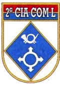 Distintivo de Bolso 2ª CIA COM L (Pirulito - Feminino)