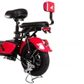 Bicicleta Scooter Eletrica Prime Wehawk Hw500 500w Bat 48v 12ah vermelha
