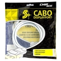Cabo Displayport Macho 2 Metros Chip SCE - 018-7493