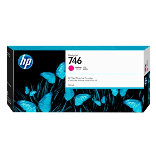 Cartucho De Tinta Hp 746 Magenta Pluk 300ml P2v78a