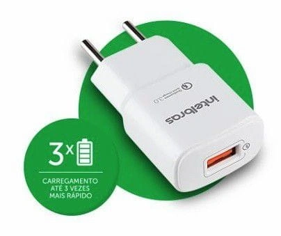 FONTE USB QUICK AC/DC EC1 BRANCO