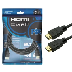 Cabo Hdmi 1.4 4k Ultra Hd 2 Metros - Pix
