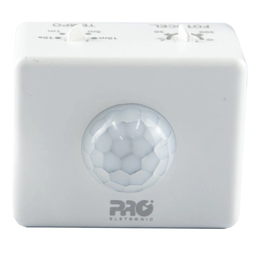 Sensor de Presenca Proeletronic Sobrepor de Parede 360°  - Pqssp-0360