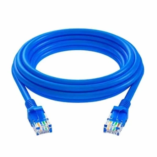 Cabo Rede Patch Cord Cat6-e 2m Azul Ref. Fy-00888