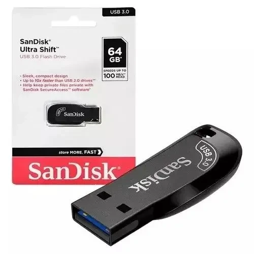 PEN DRIVE 64GB ULTRA SHIFT USB 3.0 - SANDISK