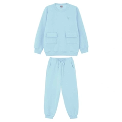 Conjunto Blusão e Calça Moletom Lik Kids - Masculino