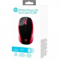 Mouse Sem Fio Hp 1000 Dpi X200 Vermelho Oman