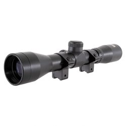 Luneta Rossi Poly 4x32 (with 3/8 mounts) - Para Carabinas e Espingadas