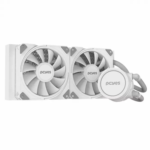 Water Cooler Pcyes Sangue Frio 3 White Ghost 240MM TDP 250W - WCSF3240WGBR