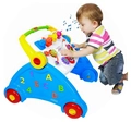 Andador Bebê 1 Ano Educativo Mesa C/ Som Atividades Cor Azul