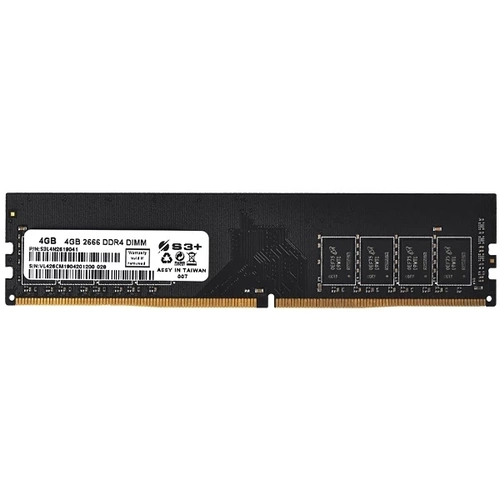 Memoria 4gb S3+ Ddr4 2666mhz DESKTOP