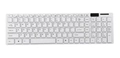 TECLADO E MOUSE SEM FIO K--06 KEYBOARD DOCK  BRANCO